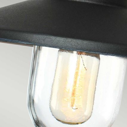 Elstead - Външно осветително тяло KLAMPENBORG 1xE27/60W/230V IP44 черно