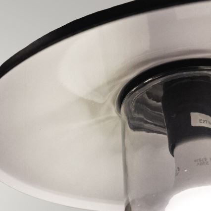 Elstead - Външно осветително тяло KLAMPENBORG 1xE27/60W/230V IP44 черно