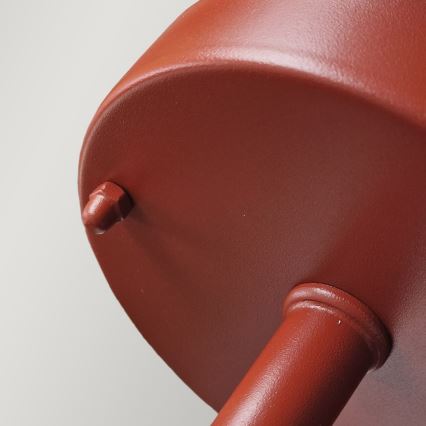 Elstead - Външно стенно осветително тяло KLAMPENBORG 1xE27/60W/230V IP44 червено