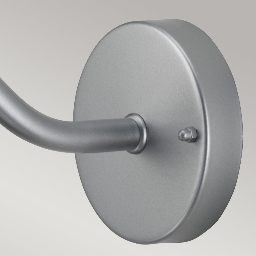 Elstead - Външна стенна лампа KLAMPENBORG 1xE27/60W/230V IP44 матов хром