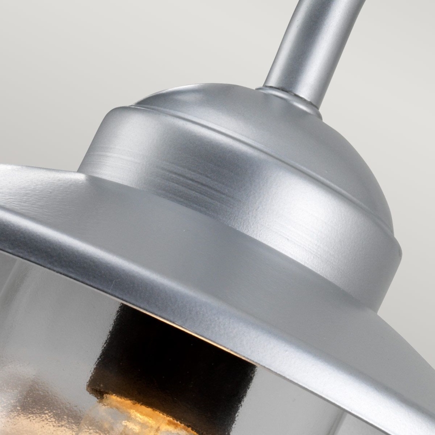 Elstead - Външна стенна лампа KLAMPENBORG 1xE27/60W/230V IP44 матов хром