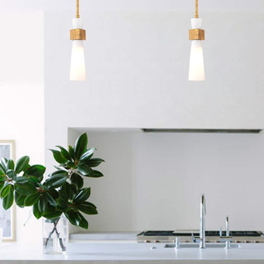 Elstead - Полилей на тръба KRISTY 1xE27/40W/230V Ø 15,2 см меден