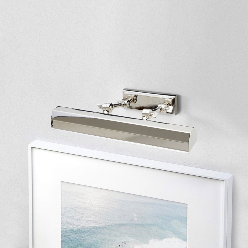 Elstead - Лампа за картина CHAWTON 2xE14/40W/230V лъскав хром