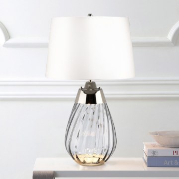 Elstead - LED Настолна лампа LENA 1xE27/60W/230V + 1xGU10/7W 60,5 см бял