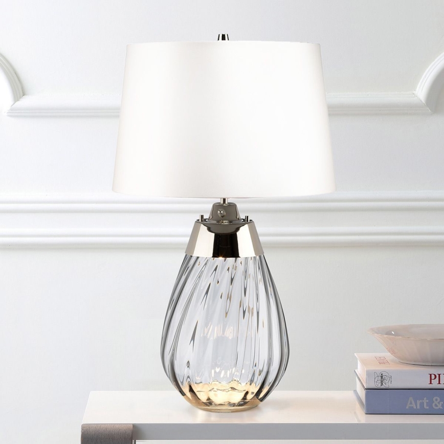 Elstead - LED Настолна лампа LENA 1xE27/60W/230V + 1xGU10/7W 60,5 см бял