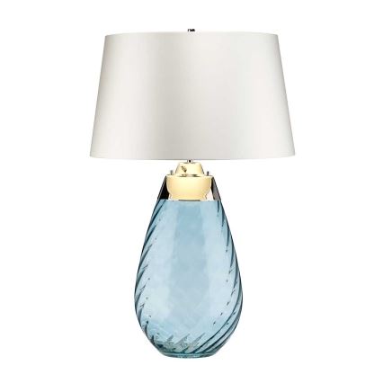 Elstead - LED настолна лампа LENA 1xE27/40W/230V + 1xGU10/7W 74 см синьо/бяло