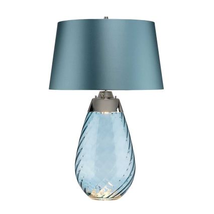 Elstead - LED Настолна лампа LENA 1xE27/40W/230V + 1xGU10/7W 74 см син