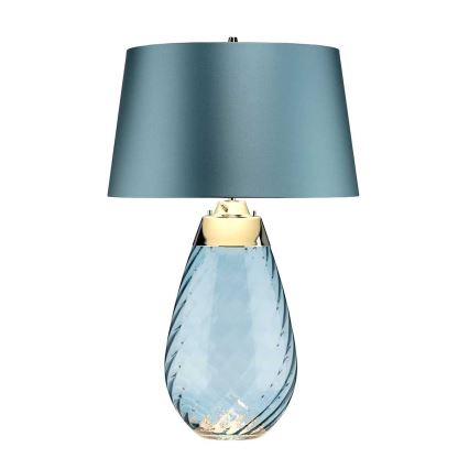 Elstead - LED Настолна лампа LENA 1xE27/40W/230V + 1xGU10/7W 74 см син