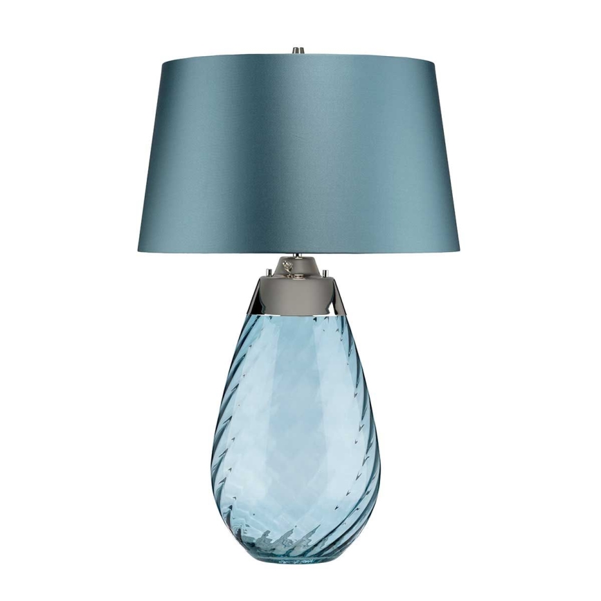 Elstead - LED Настолна лампа LENA 1xE27/40W/230V + 1xGU10/7W 74 см син