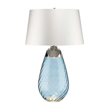 Elstead - LED Настолна лампа LENA 1xE27/40W/230V + 1xGU10/7W 74 см син/бял