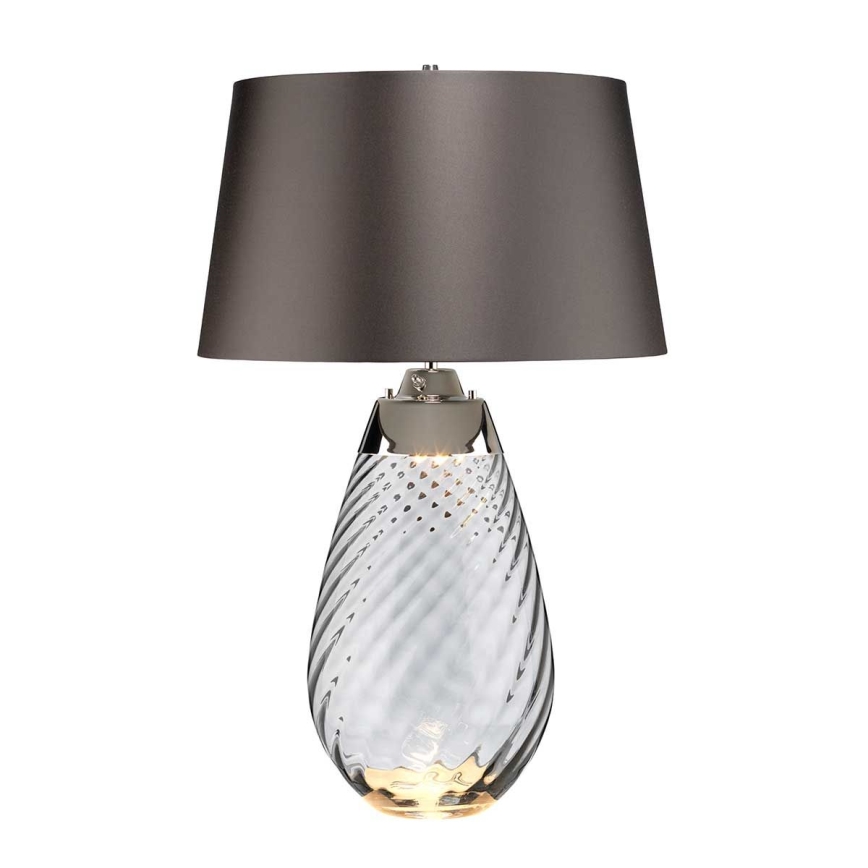 Elstead - LED Настолна лампа LENA 1xE27/40W/230V + 1xGU10/7W 74 см сив