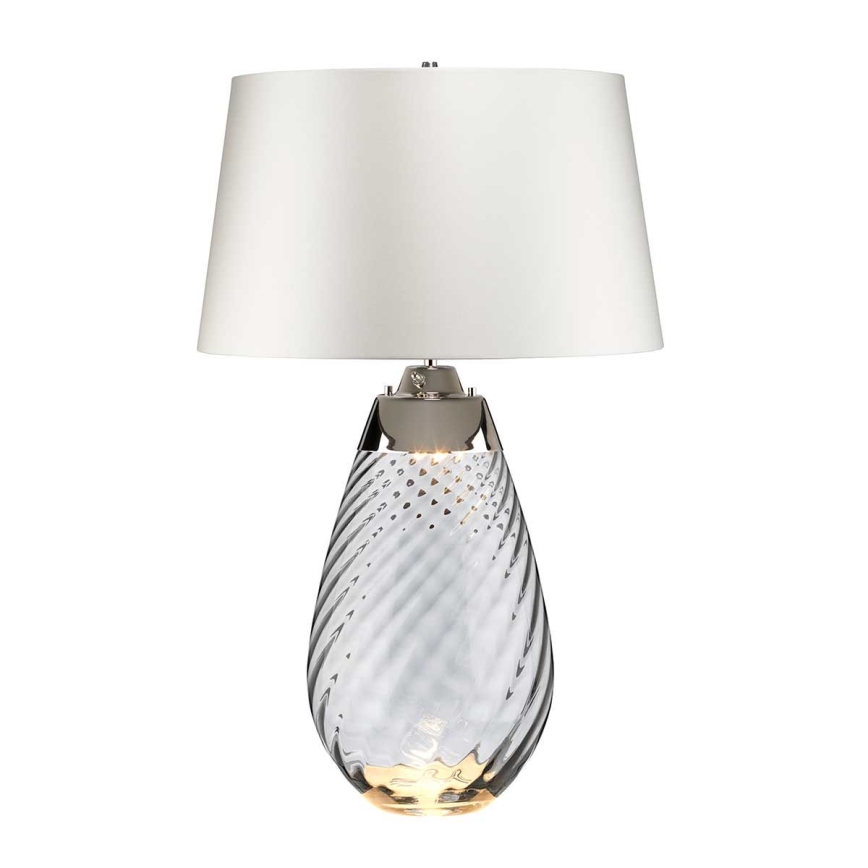 Elstead - LED Настолна лампа LENA 1xE27/40W/230V + 1xGU10/7W 74 см бял