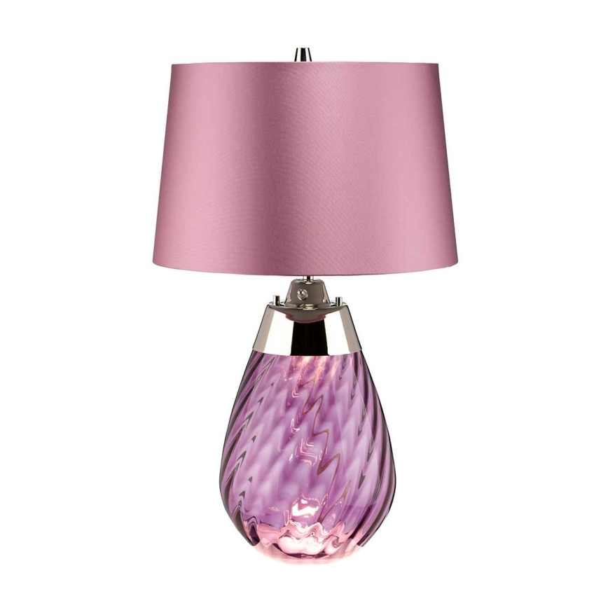 Elstead - LED Настолна лампа LENA 1xE27/60W/230V + 1xGU10/7W 60,5 см розов