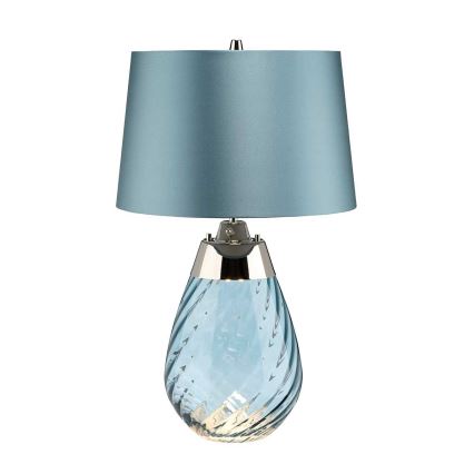 Elstead - LED Настолна лампа LENA 1xE27/60W/230V + 1xGU10/7W 60,5 см син