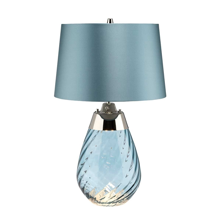 Elstead - LED Настолна лампа LENA 1xE27/60W/230V + 1xGU10/7W 60,5 см син