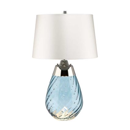 Elstead - LED Настолна лампа LENA 1xE27/60W/230V + 1xGU10/7W 60,5 см син/бял