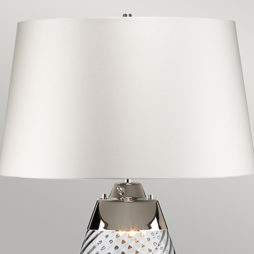 Elstead - LED Настолна лампа LENA 1xE27/60W/230V + 1xGU10/7W 60,5 см син/бял