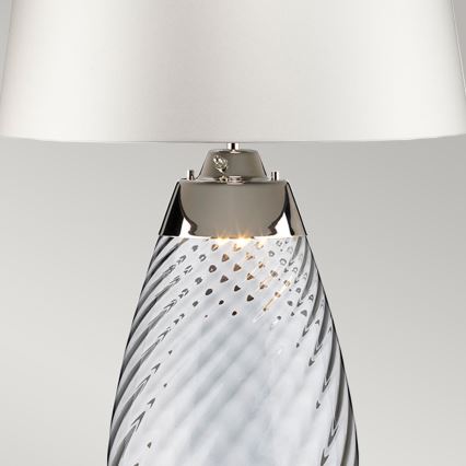 Elstead - LED Настолна лампа LENA 1xE27/60W/230V + 1xGU10/7W 60,5 см син/бял