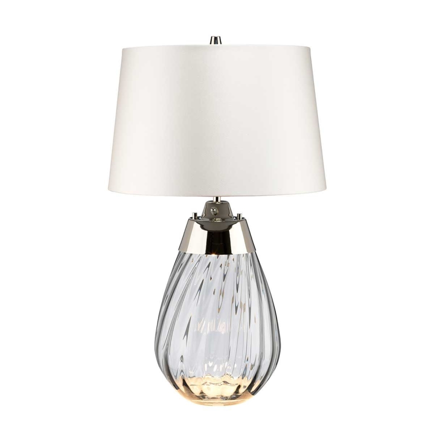 Elstead - LED Настолна лампа LENA 1xE27/60W/230V + 1xGU10/7W 60,5 см бял