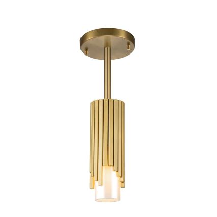 Elstead - Полилей на тръба MARVELE 1xE14/40W/230V златен
