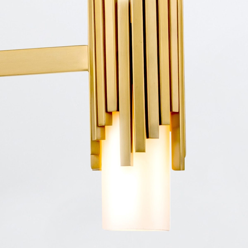 Elstead - Полилей на прът MARVELE 6xE14/40W/230V златист