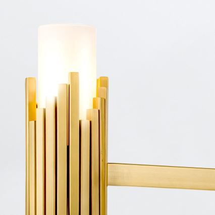 Elstead - Полилей на прът MARVELE 6xE14/40W/230V златист