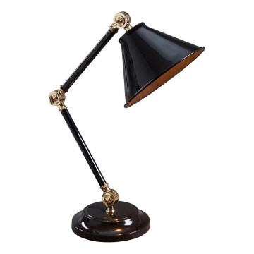 Elstead - Настолна лампа PROVENCE ELEMENT 1xE27/60W/230V черен