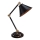 Elstead - Настолна лампа PROVENCE ELEMENT 1xE27/60W/230V черен