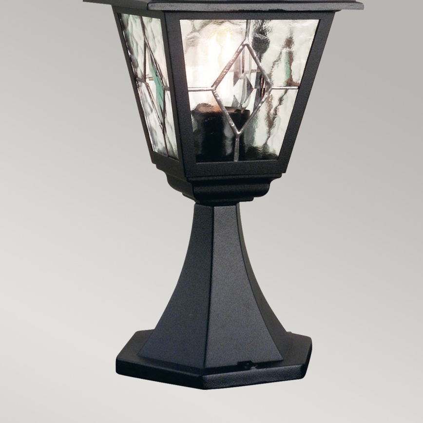 Elstead NR3-BLK - Екстериорна лампа NORFOLK 1xE27/100W/230V IP43