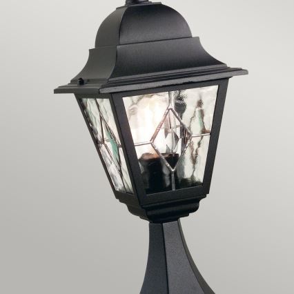 Elstead NR3-BLK - Екстериорна лампа NORFOLK 1xE27/100W/230V IP43