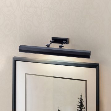 Elstead - Осветително тяло за картини CHAWTON 4xE14/40W/230V черно