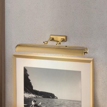 Elstead - Осветително тяло за картини WINCHFIELD 4xE14/40W/230V златно