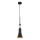 Elstead - Пендел ETOILE 1xE27/60W/230V Ø 13,3 см черен