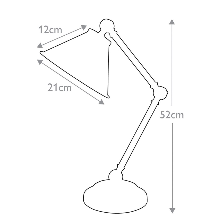 Elstead - Настолна лампа PROVENCE ELEMENT 1xE27/60W/230V черен