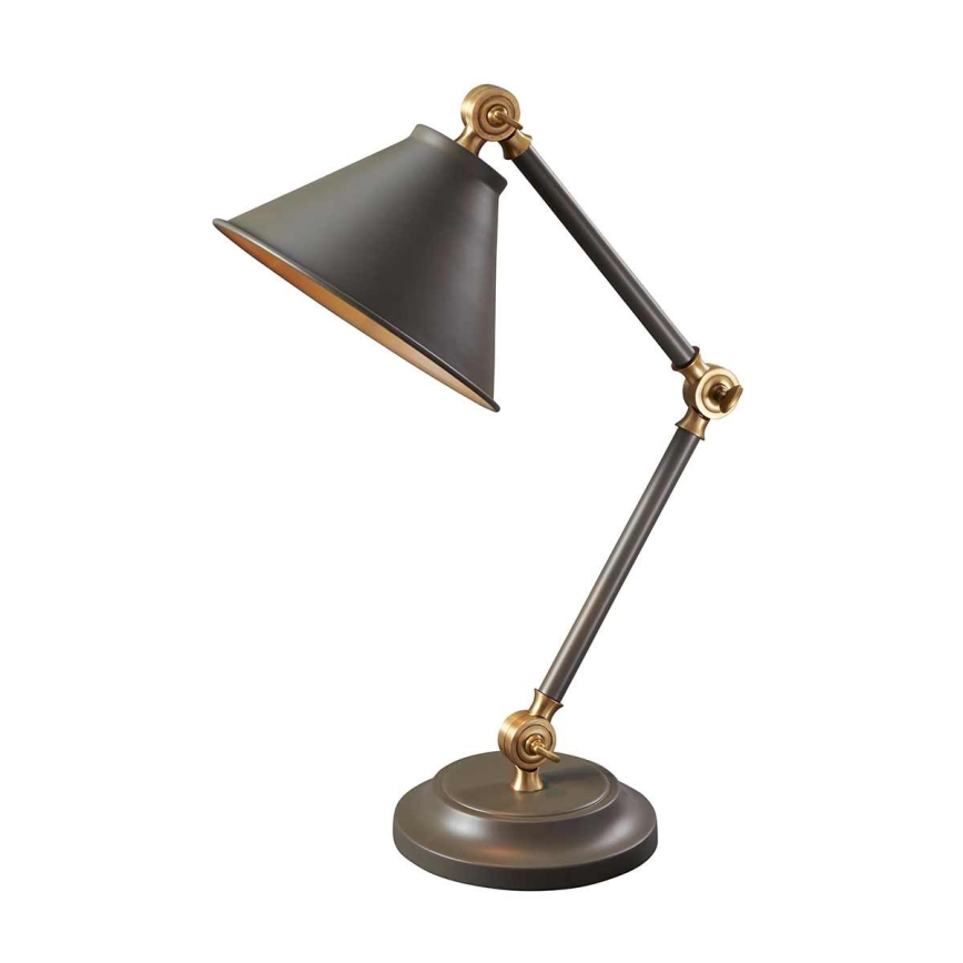 Elstead - Настолна лампа PROVENCE ELEMENT 1xE27/60W/230V сив