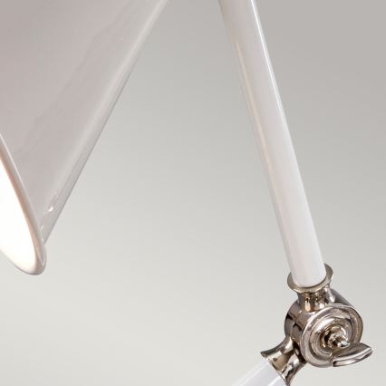 Elstead - Настолна лампа PROVENCE ELEMENT 1xE27/60W/230V бял