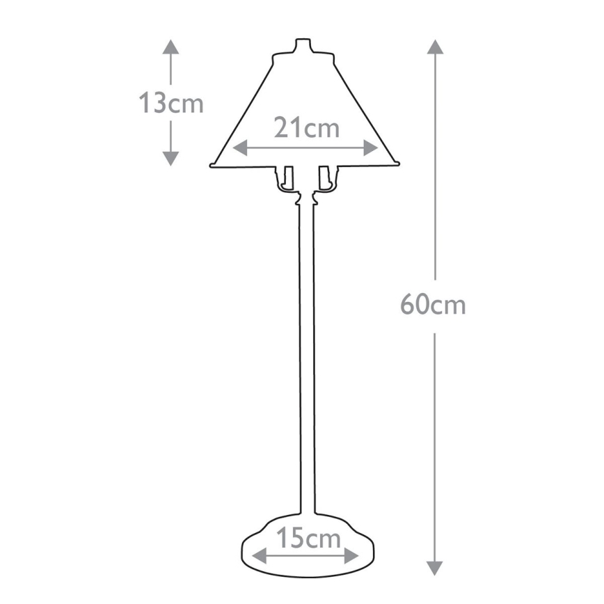 Elstead PV-SL-AB - LED Настолна лампа PROVENCE 1xE14/4W/230V