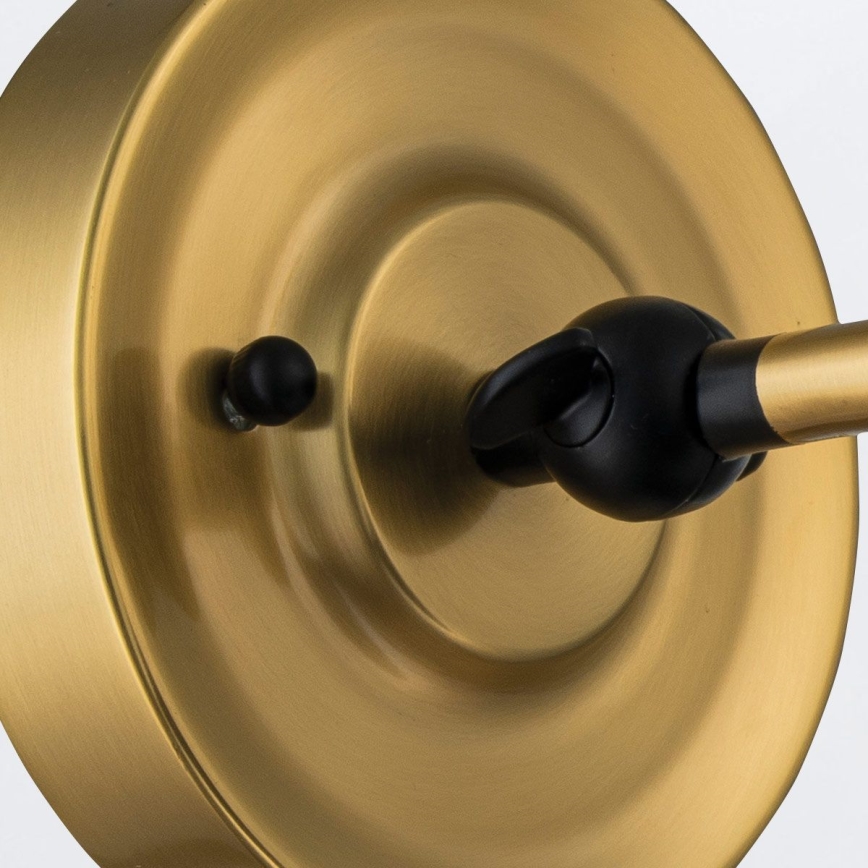 Elstead PV1-AB-MB - стенен аплик PROVENCE 1xE27/60W/230V златист/черен