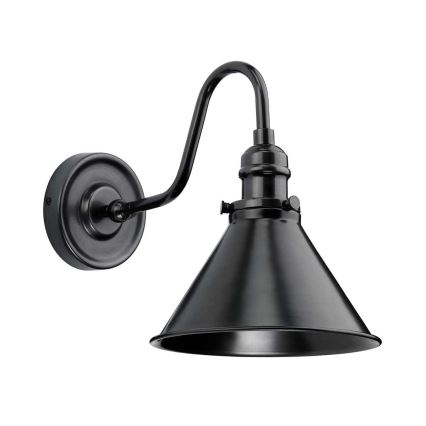 Elstead - Аплик PROVENCE 1xE27/60W/230V черен