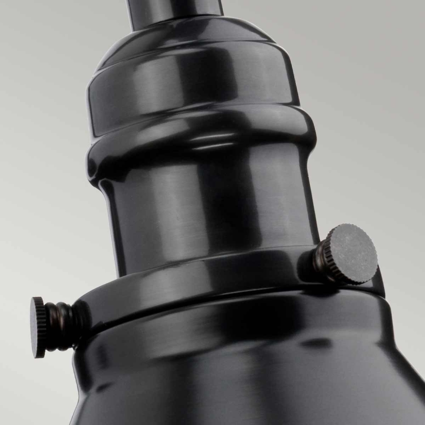 Elstead - Аплик PROVENCE 1xE27/60W/230V черен