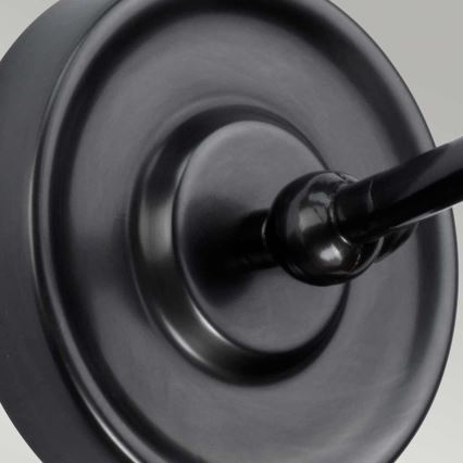 Elstead - Аплик PROVENCE 1xE27/60W/230V черен