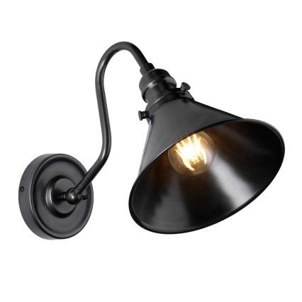 Elstead - Аплик PROVENCE 1xE27/60W/230V черен