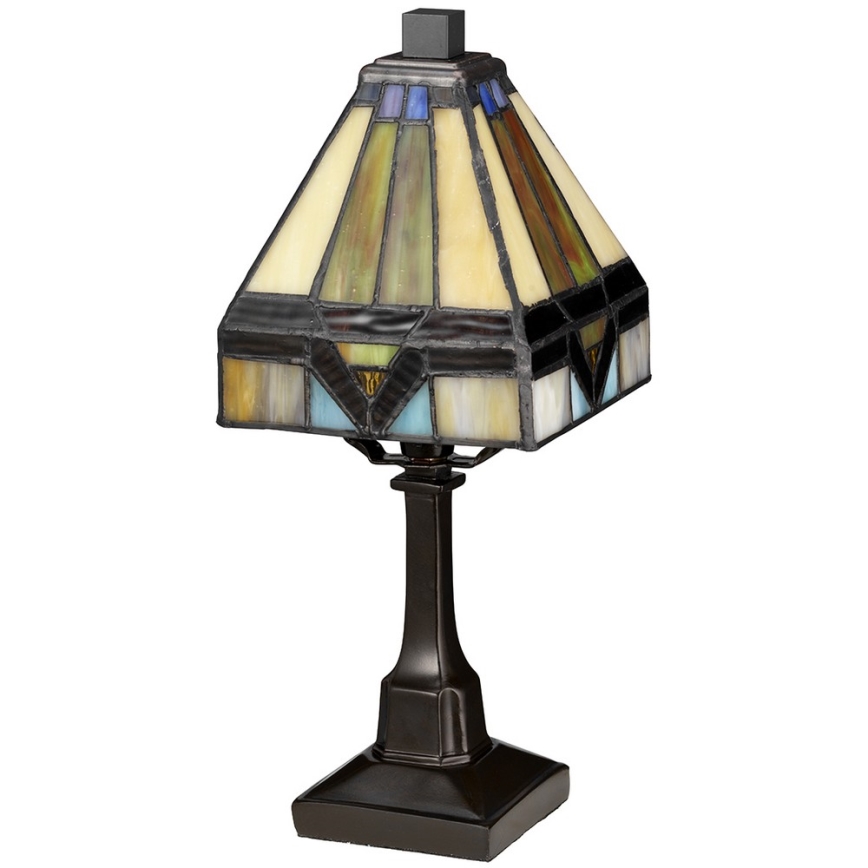 Elstead QZ-HOLMES-TL - Настолна лампа HOLMES 1xE14/25W/230V