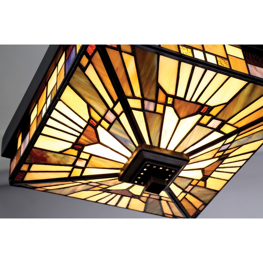 Elstead QZ-INGLENOOK-F - Екстериорна лампа INGLENOOK 2xE27/60W/230V IP44