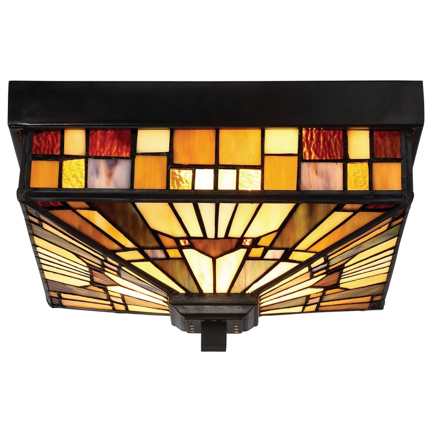 Elstead QZ-INGLENOOK-F - Екстериорна лампа INGLENOOK 2xE27/60W/230V IP44
