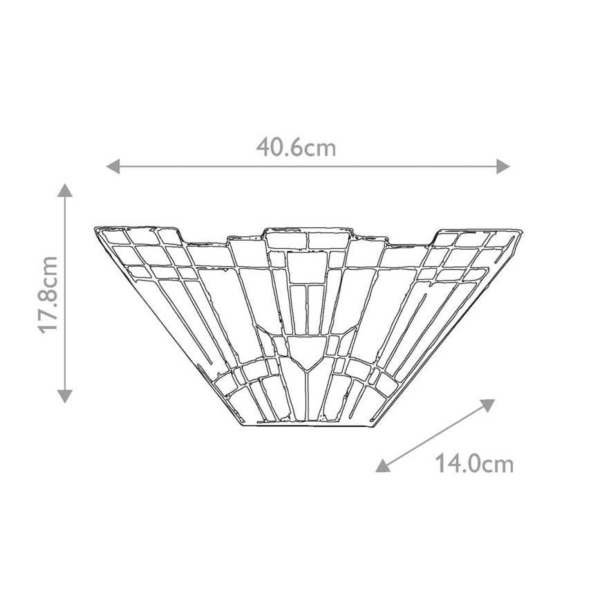 Elstead QZ-INGLENOOK-WU - Аплик INGLENOOK 2xE14/60W/230V