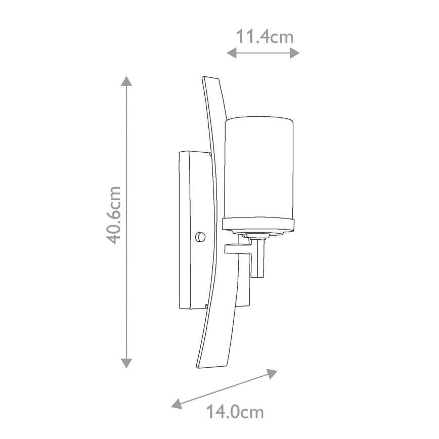 Elstead QZ-KYLE1 - Аплик KYLE 1xE27/100W/230V
