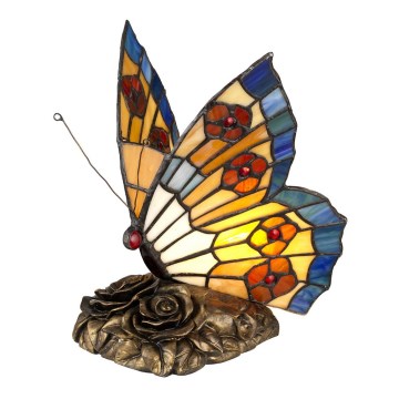 Elstead QZ-OBUTTERFLY-TL - LED Декоративна лампа TIFFANY 1xG9/3W/12/230V пеперуда