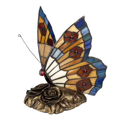 Elstead QZ-OBUTTERFLY-TL - LED Декоративна лампа TIFFANY 1xG9/3W/12/230V пеперуда