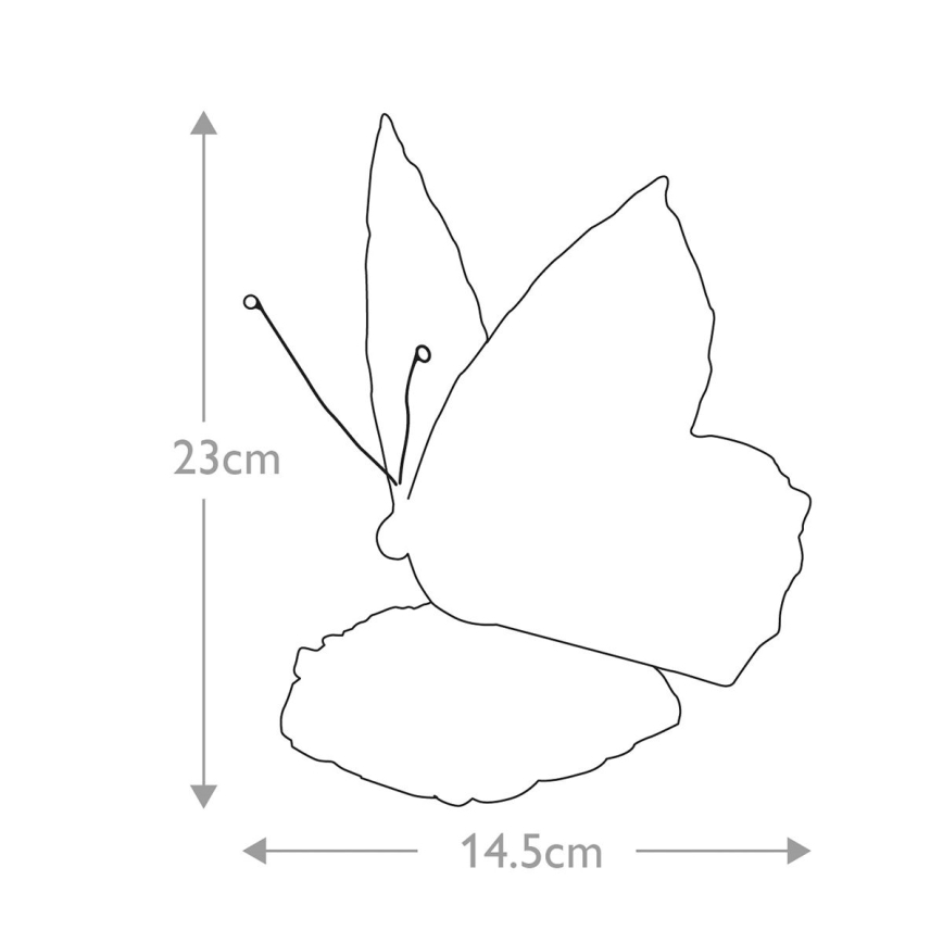 Elstead - LED декоративно осветително тяло TIFFANY 1xG9/3W/12V пеперуда